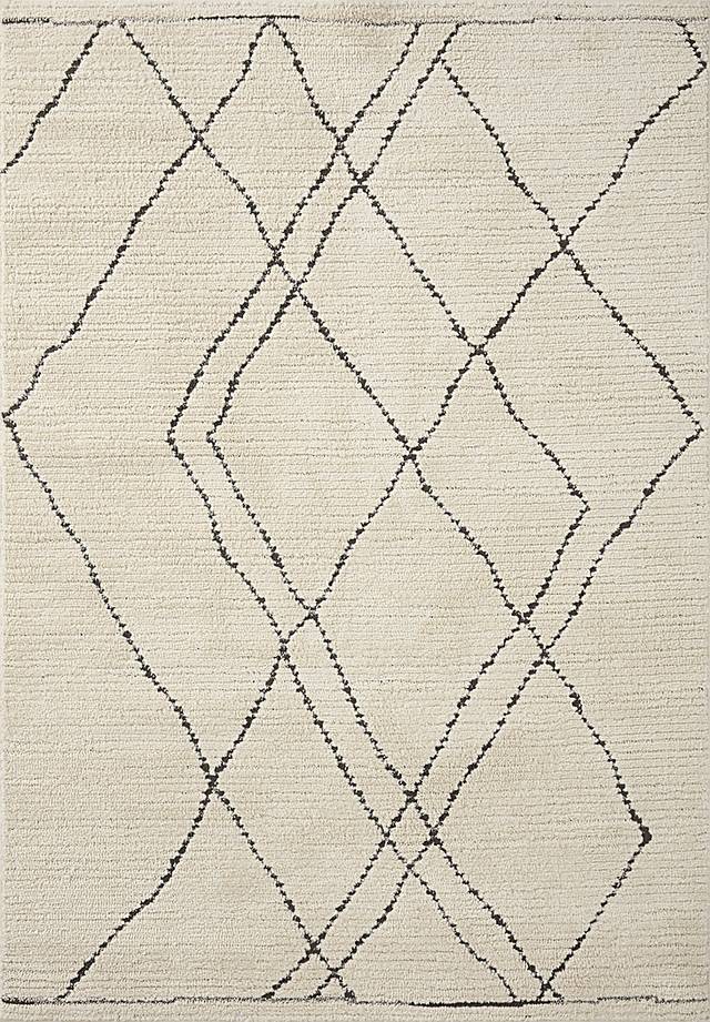 Zula White 7'10 x 10' Rug - Thumbnail - Image 1