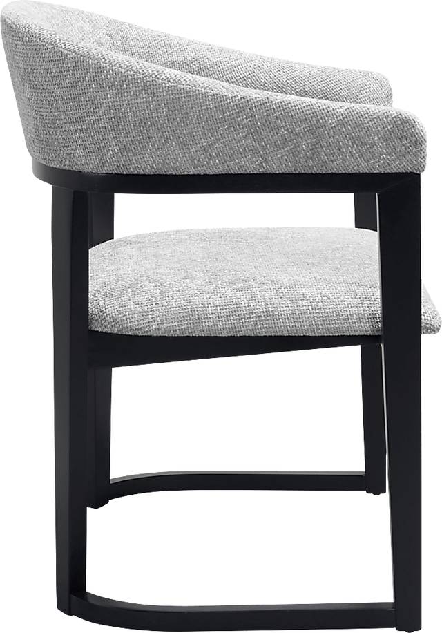 Zulay Gray Dining Chair - Thumbnail - Image 4