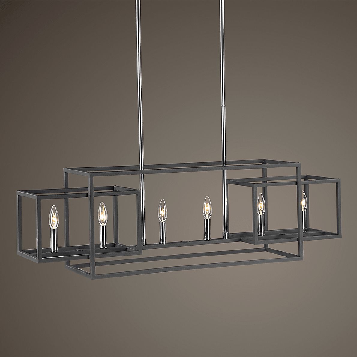Zuleta Creek Black Chandelier
