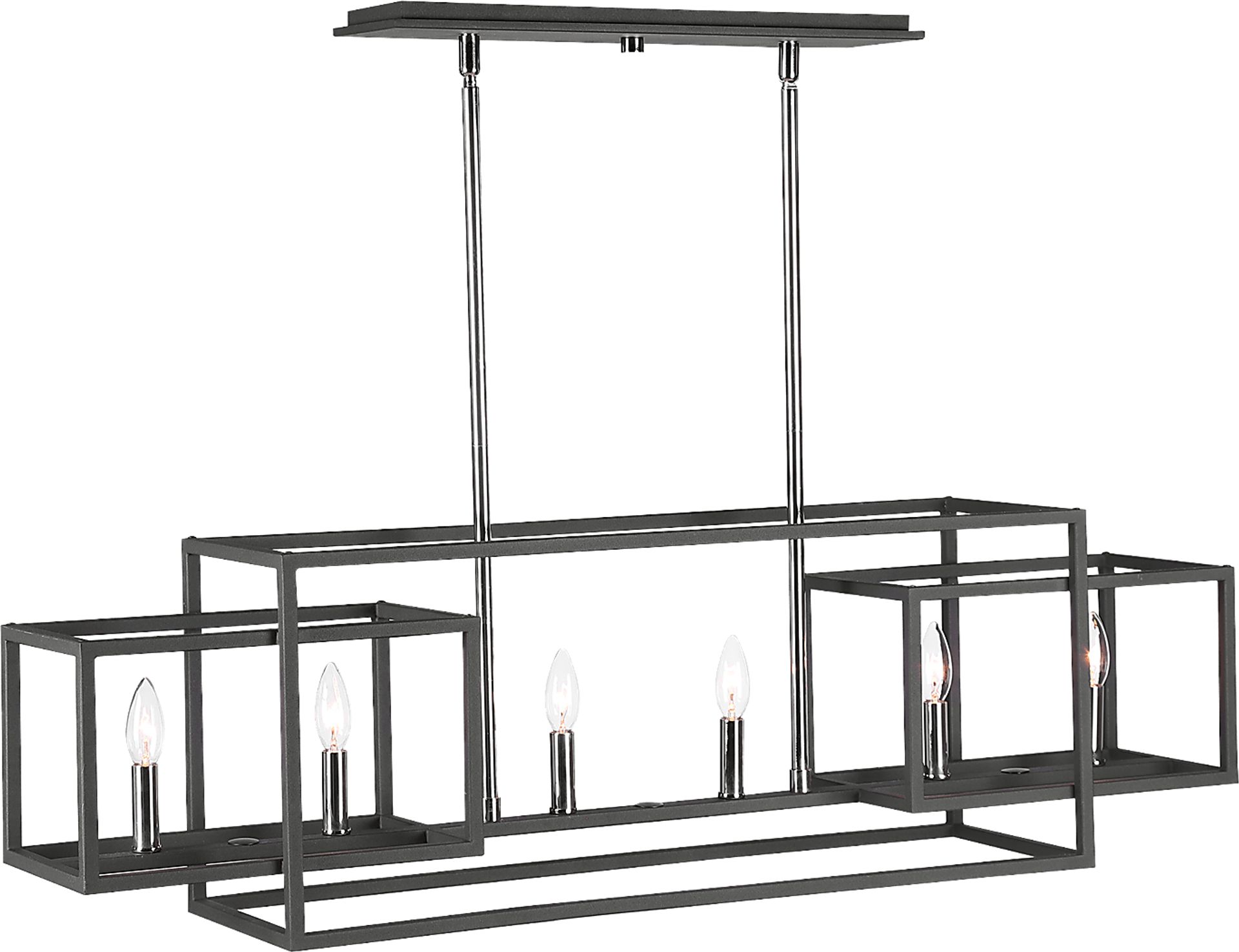 Zuleta Creek Black Chandelier - Image 1