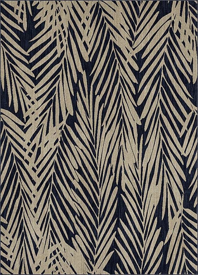 Stacy Garcia Zumin Blue 8' x 11' Rug - Thumbnail - Image 1