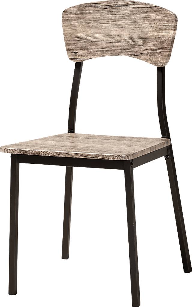 Zumwalt Brown Side Chair Set of 4 - Thumbnail - Image 3