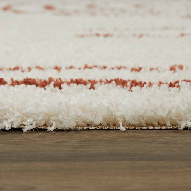 Zunees Orange/Multi 5'3 x 7' Rug - Thumbnail - Image 3