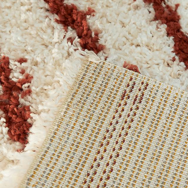 Zunees Orange/Multi 5'3 x 7' Rug - Thumbnail - Image 4