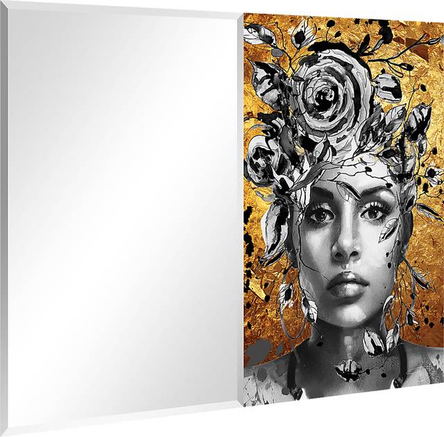 Zurielle Gray Mirror - Thumbnail - Image 2