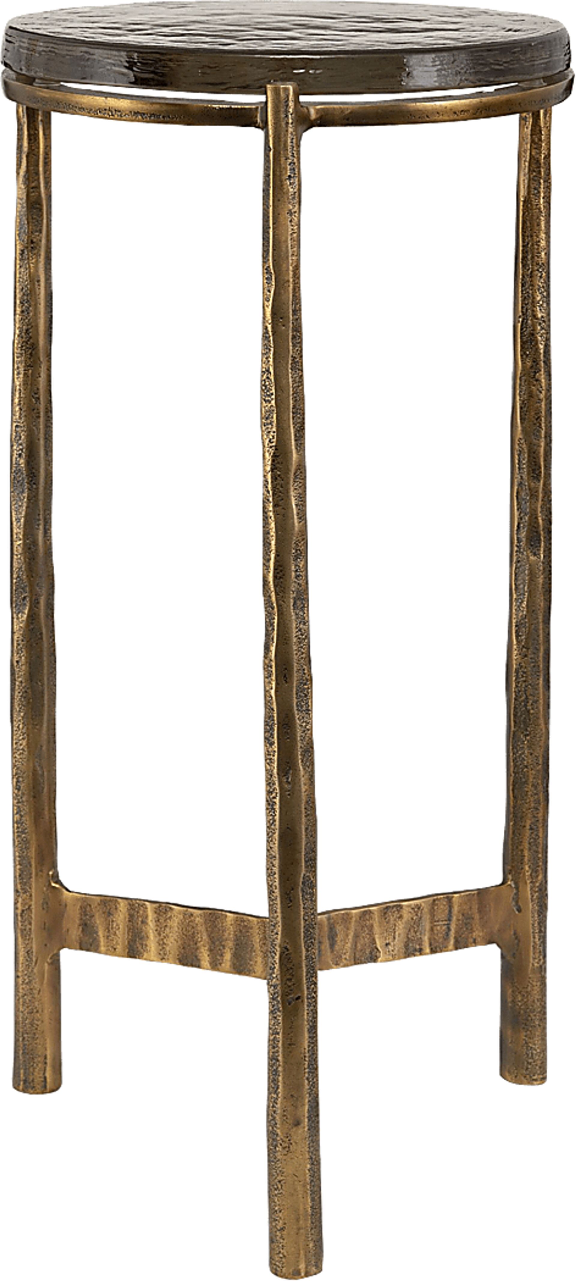 Zuro Brass Accent Table - Image 4