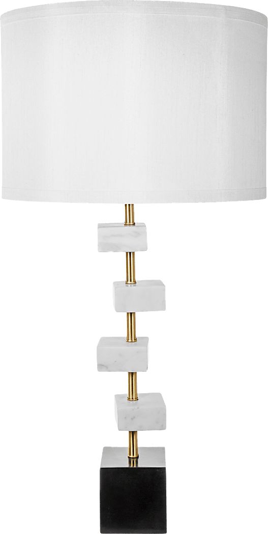 Zurraquin Avenue White Lamp