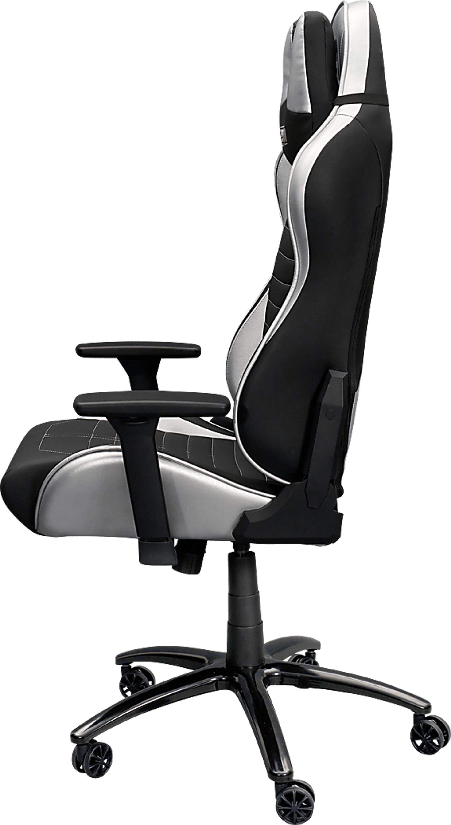 Zursa Black/Silver Gaming Chair - Image 12