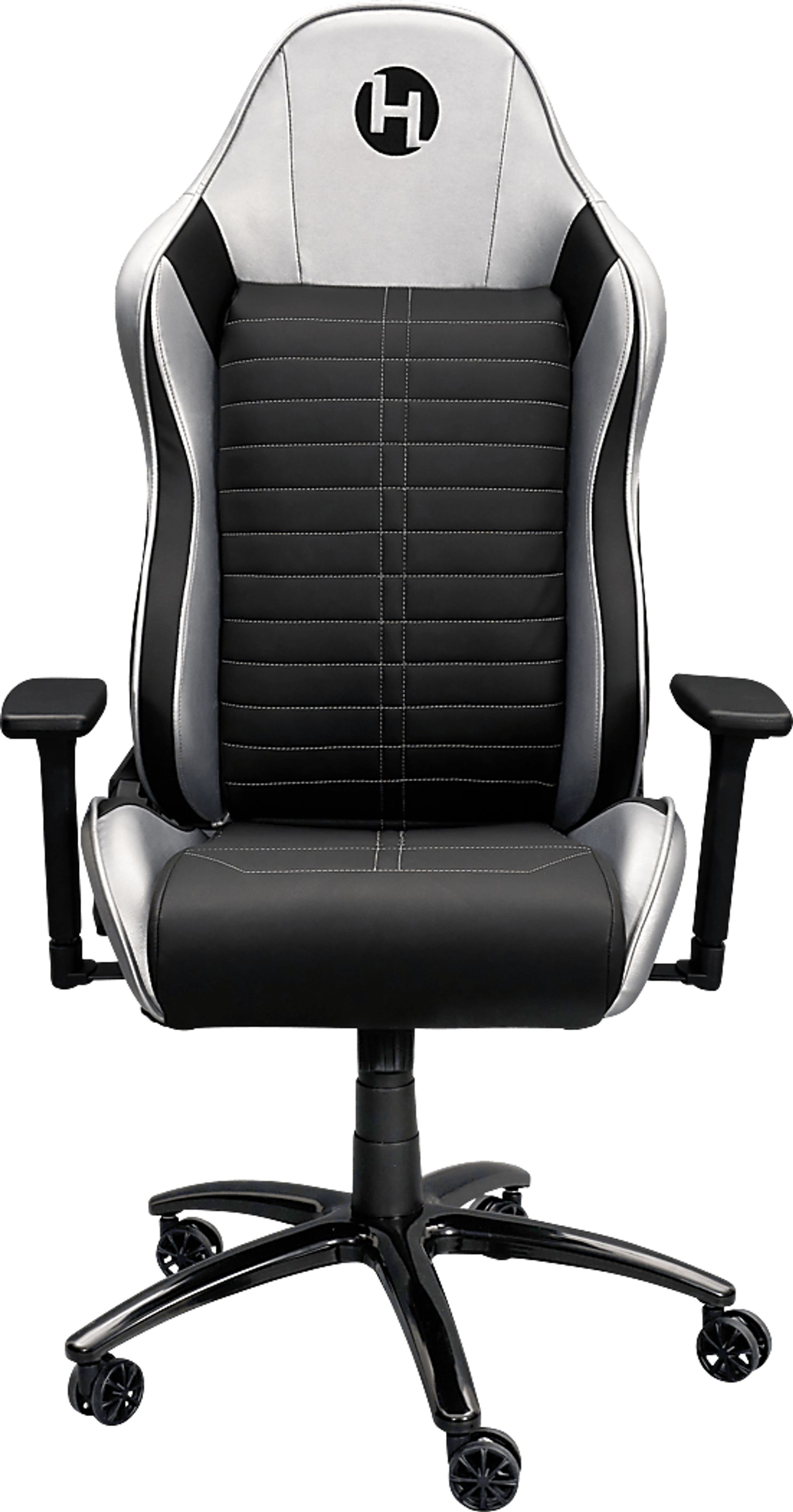 Zursa Black/Silver Gaming Chair - Image 8