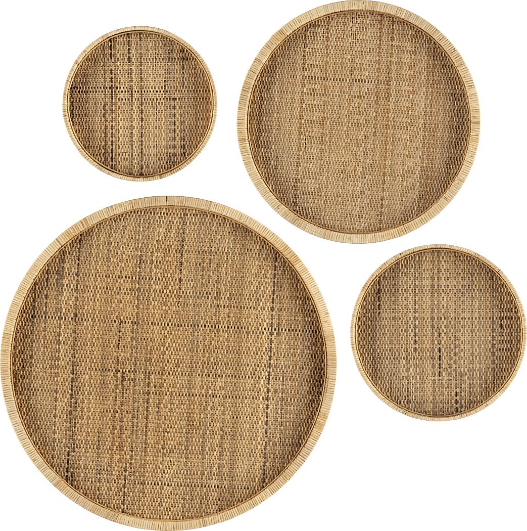 Zwolle Brown Wall Decor, Set of 4