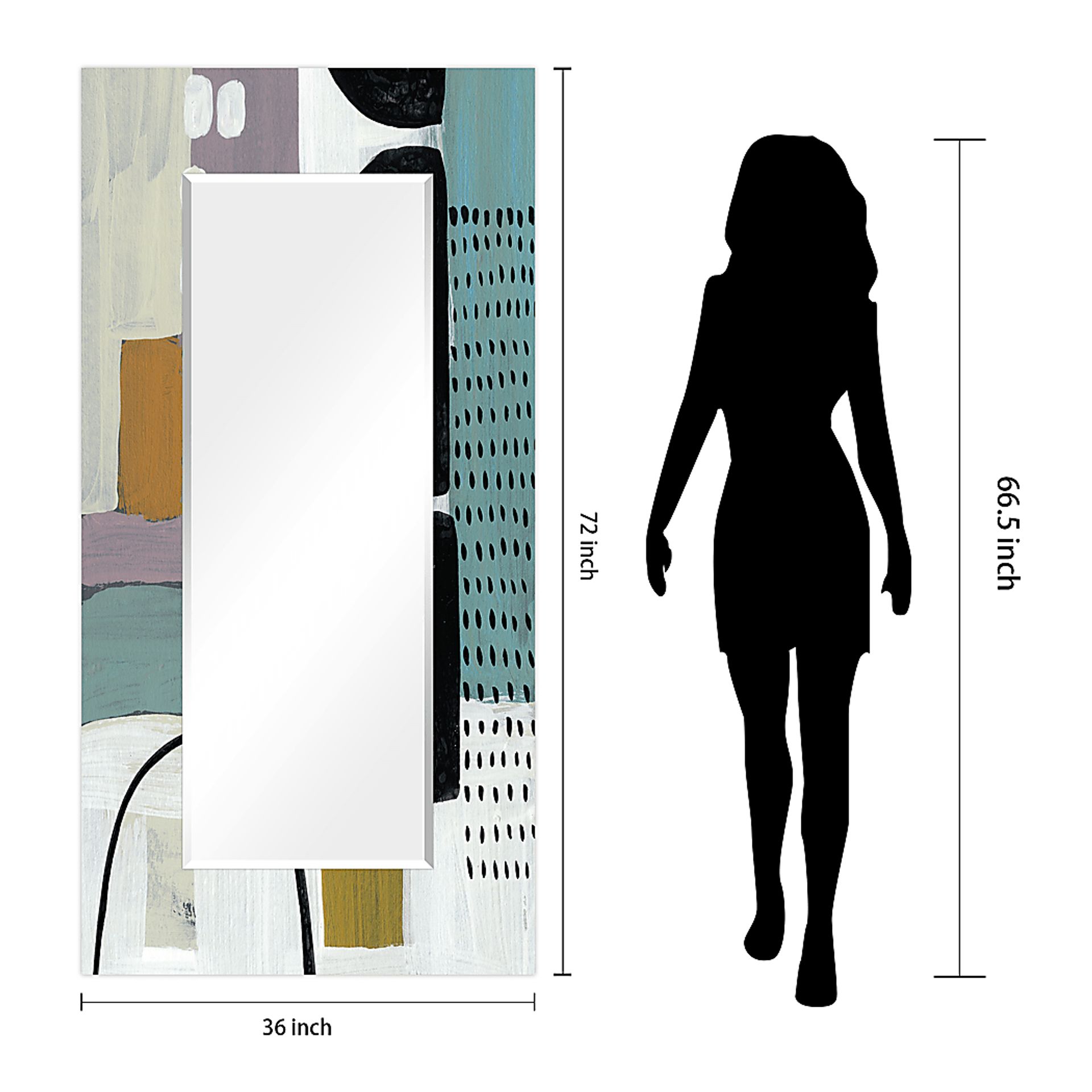 Zyanna Gray Mirror - Image 8