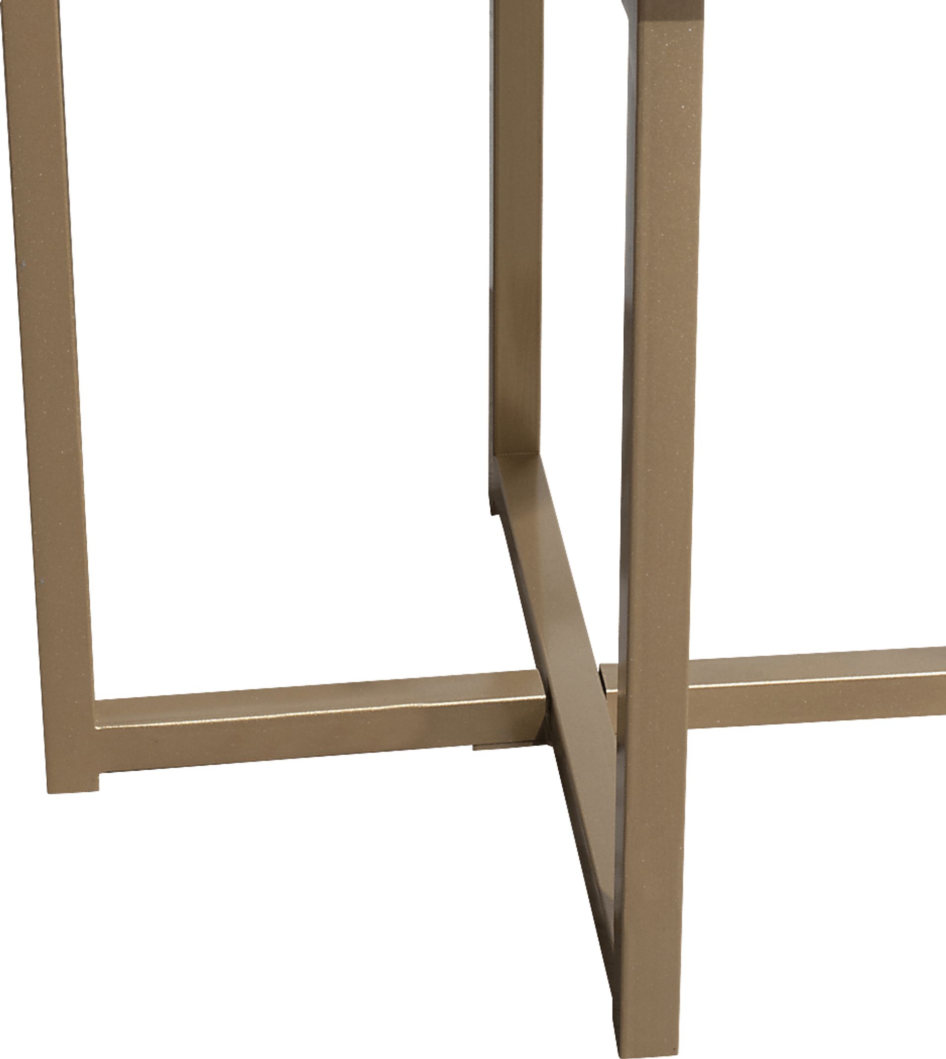 Zygmont Blue Vanity Stool - Image 2