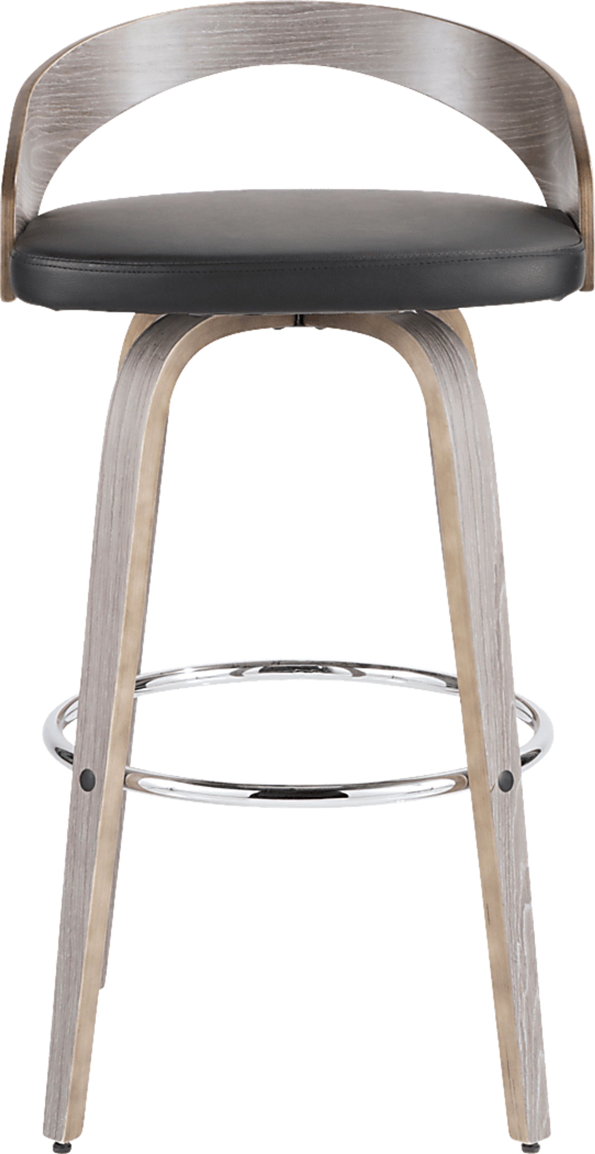 Zykan I Black Barstool, Set of 2 - Image 11