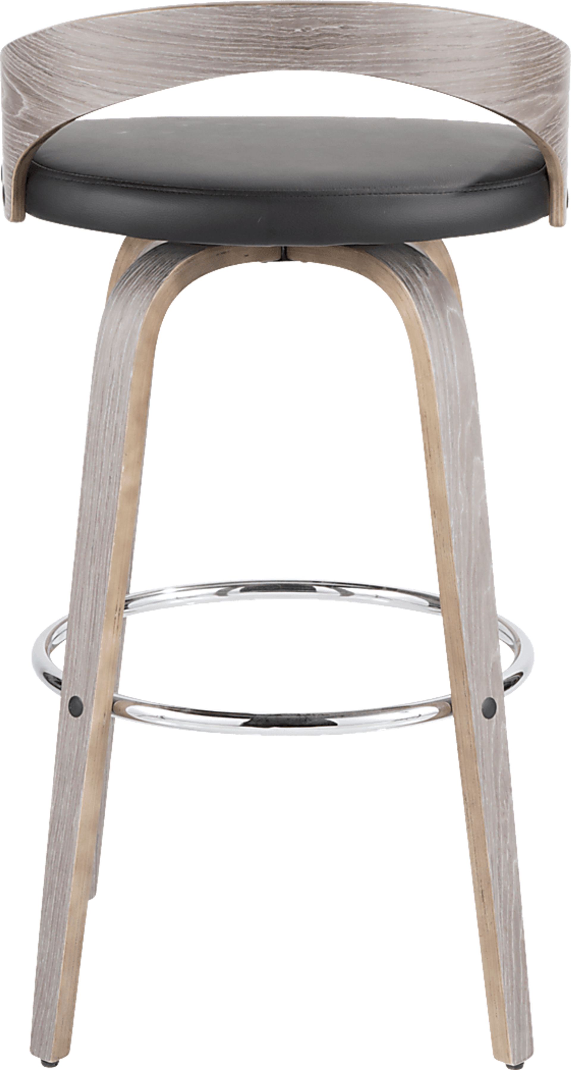 Zykan I Black Barstool, Set of 2 - Image 12