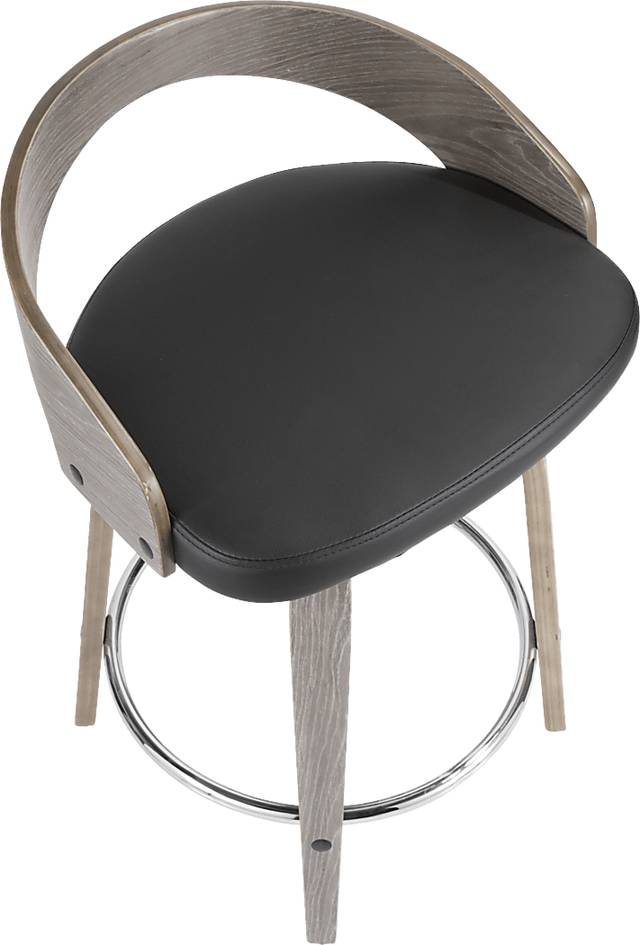 Zykan I Black Counter Height Stool, Set of 2 - Thumbnail - Image 10