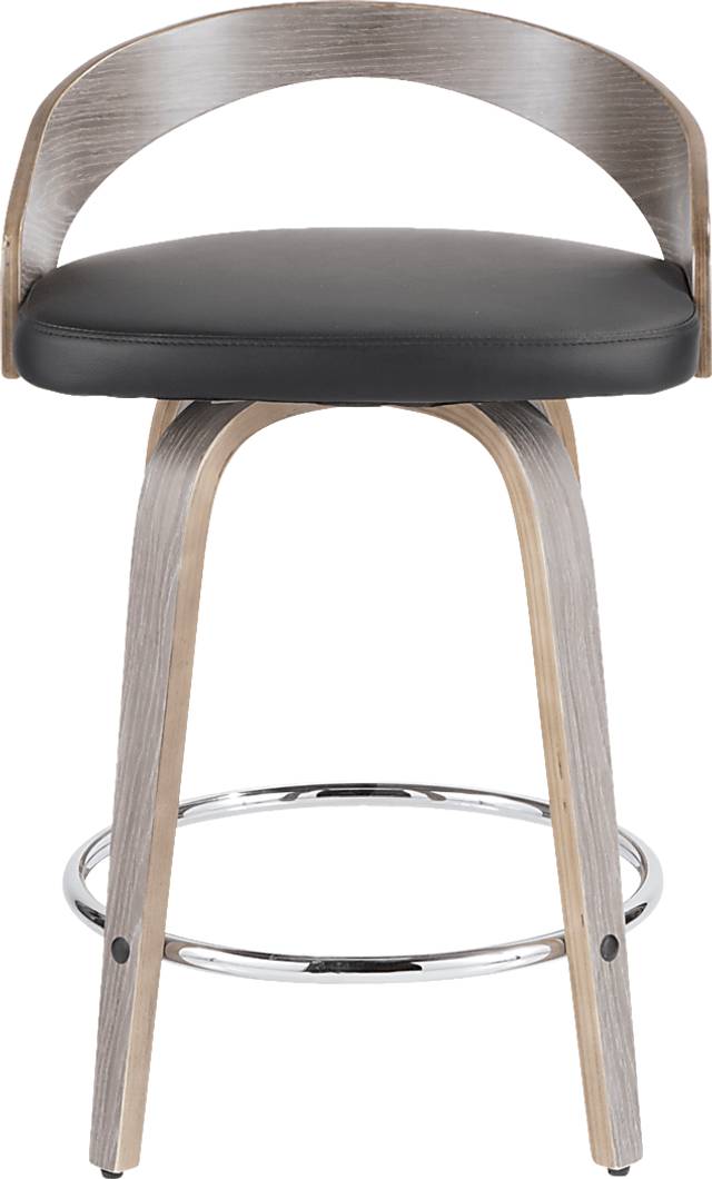 Zykan I Black Counter Height Stool, Set of 2 - Thumbnail - Image 11