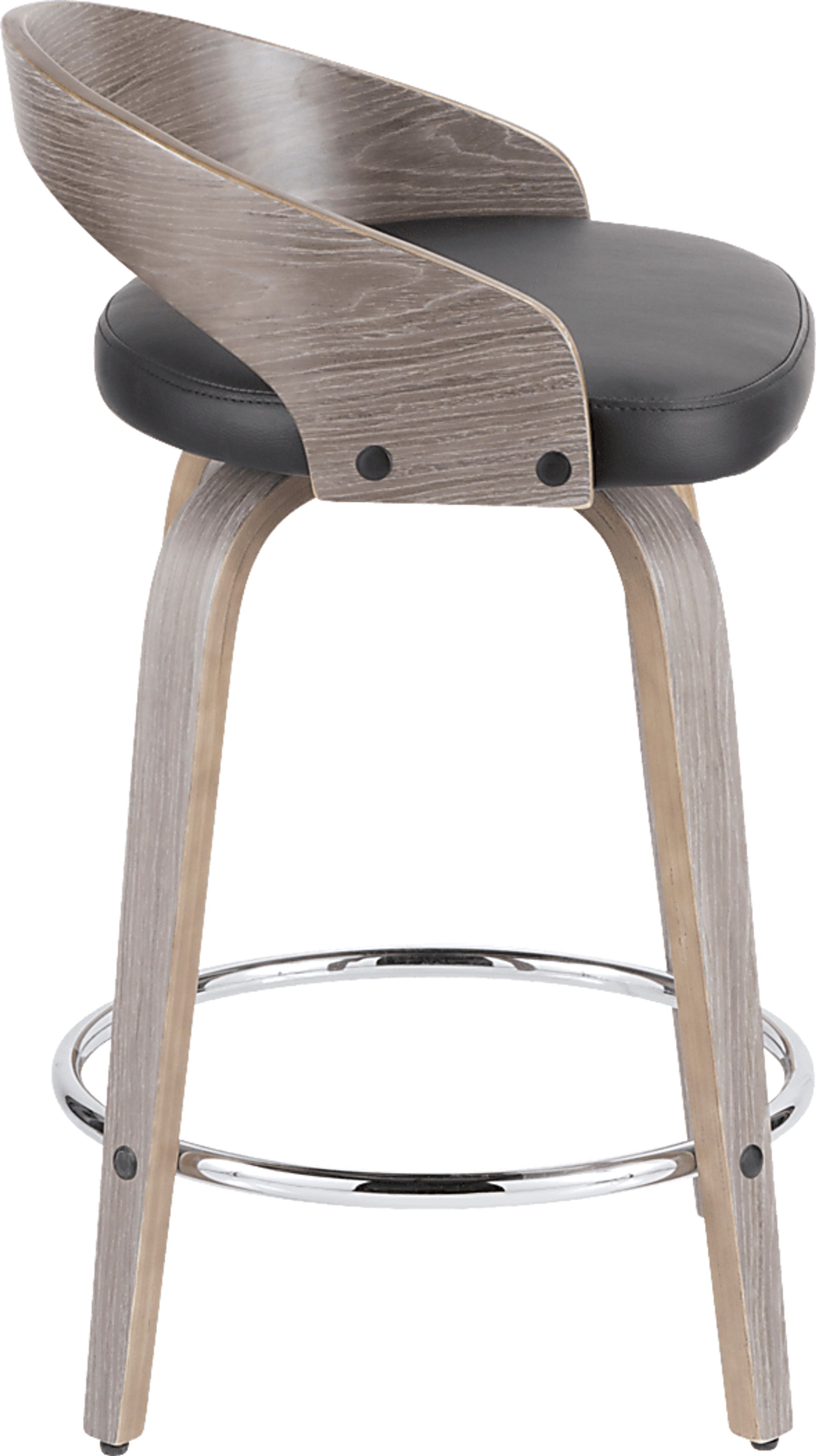 Zykan I Black Counter Height Stool, Set of 2 - Image 7