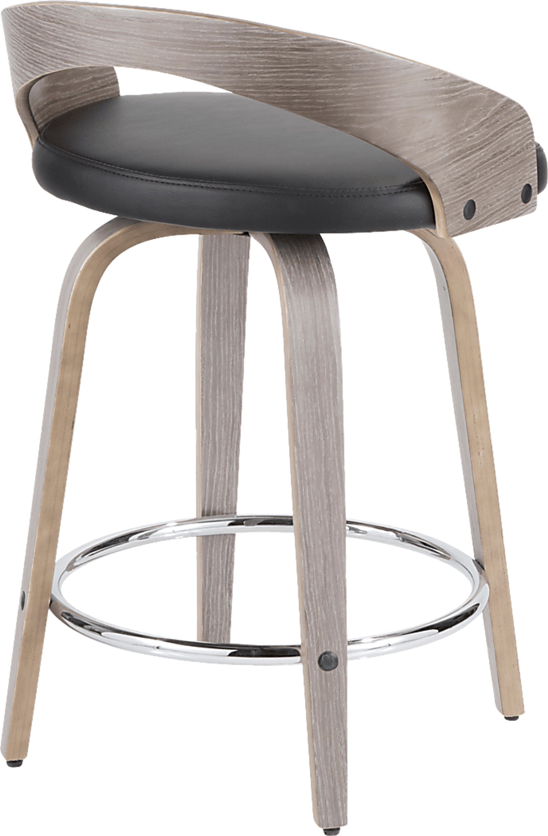 Zykan I Black Counter Height Stool, Set of 2 - Image 8
