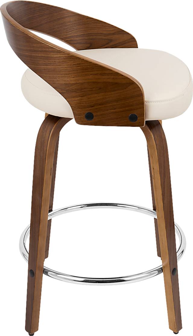 Zykan II Cream Counter Height Stool, Set of 2 - Thumbnail - Image 9