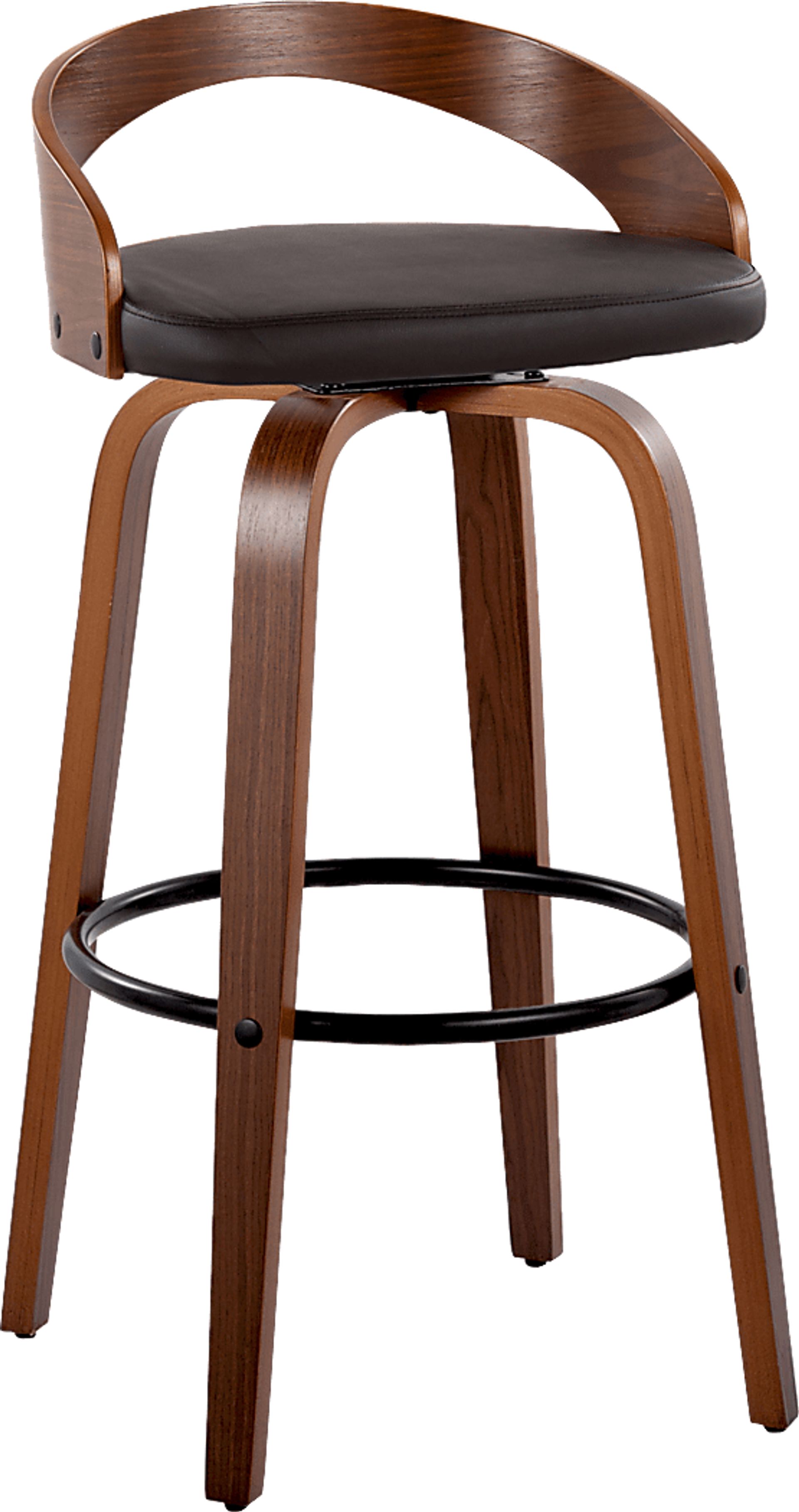 Zykan IV Brown Barstool, Set of 2 - Image 6