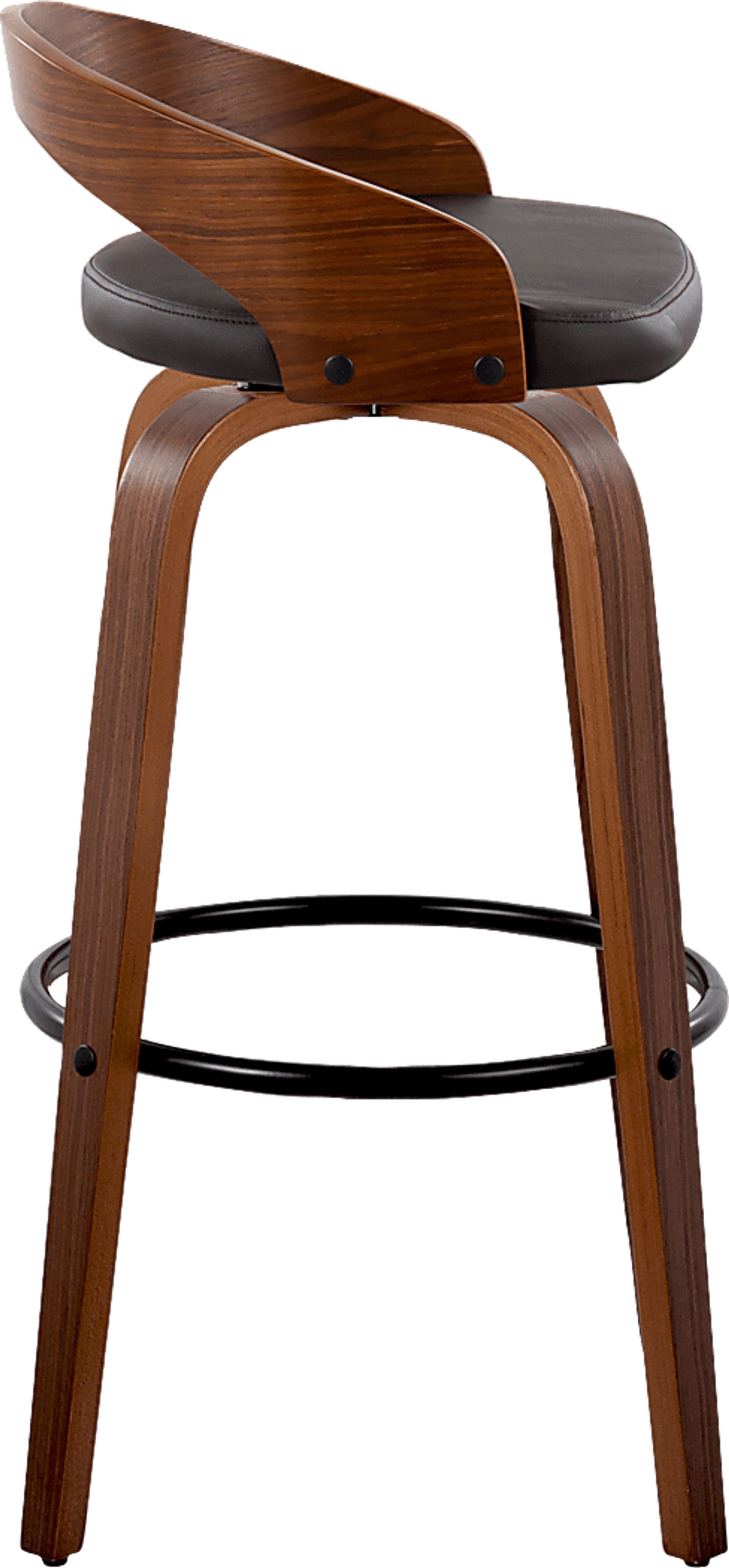 Zykan IV Brown Barstool, Set of 2 - Image 7