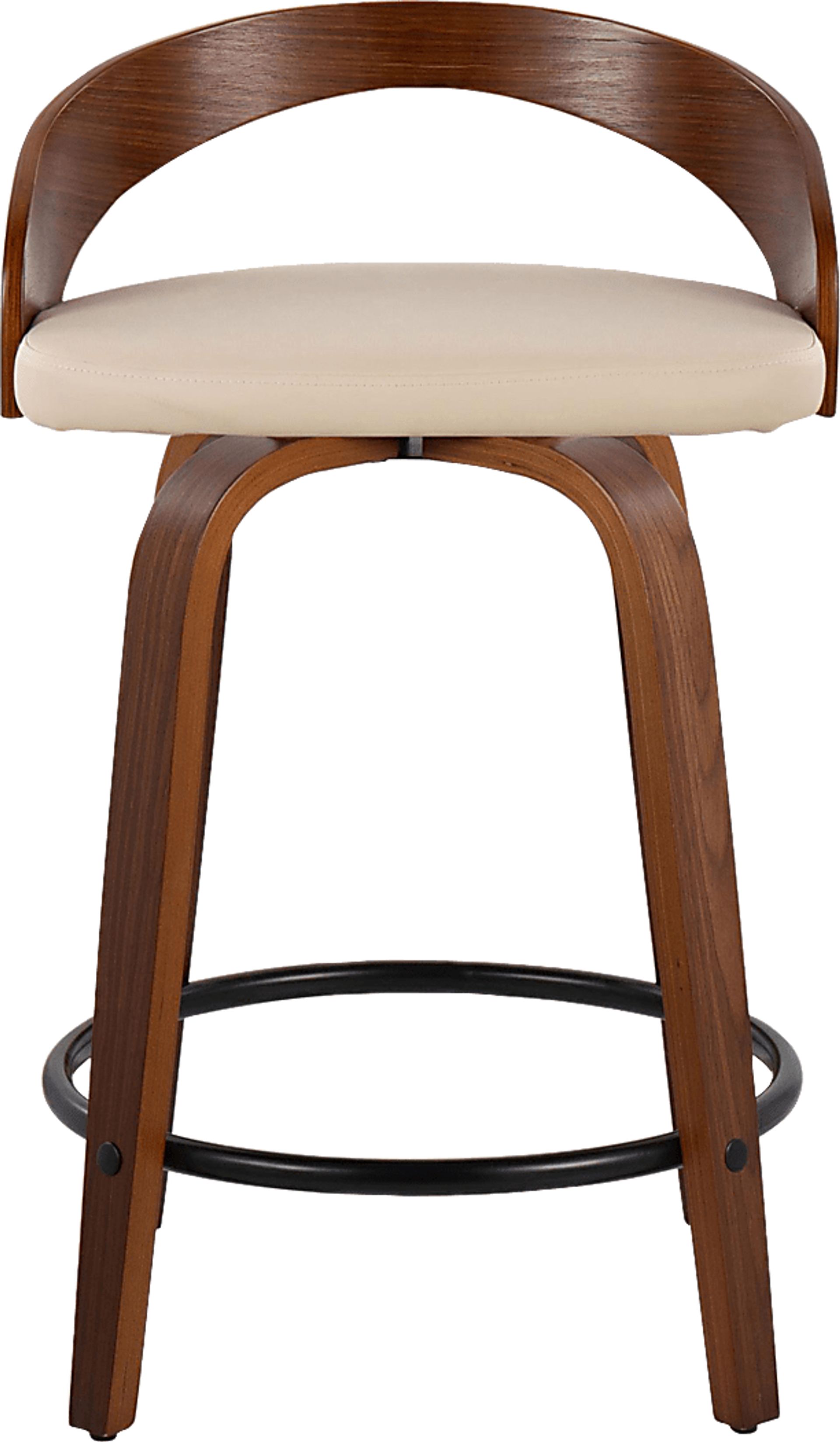 Zykan IV Cream Counter Height Stool, Set of 2 - Image 8