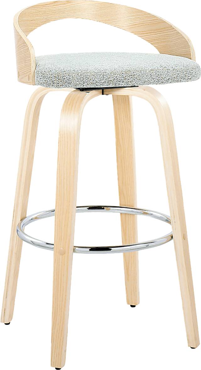Zykan VI Light Green Swivel Barstool, Set of 2 - Thumbnail - Image 6