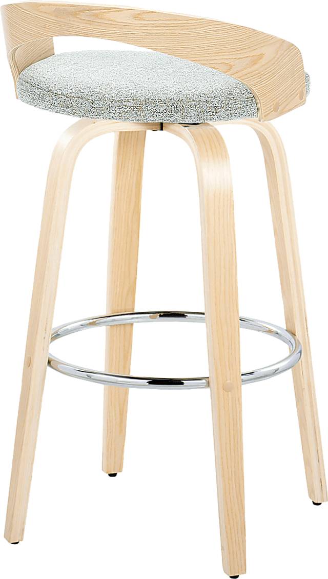Zykan VI Light Green Swivel Barstool, Set of 2 - Thumbnail - Image 8
