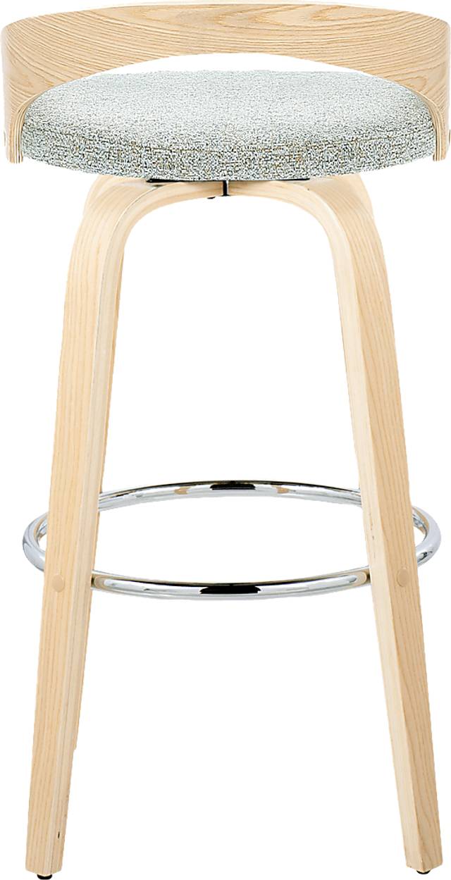 Zykan VI Light Green Swivel Barstool, Set of 2 - Thumbnail - Image 9