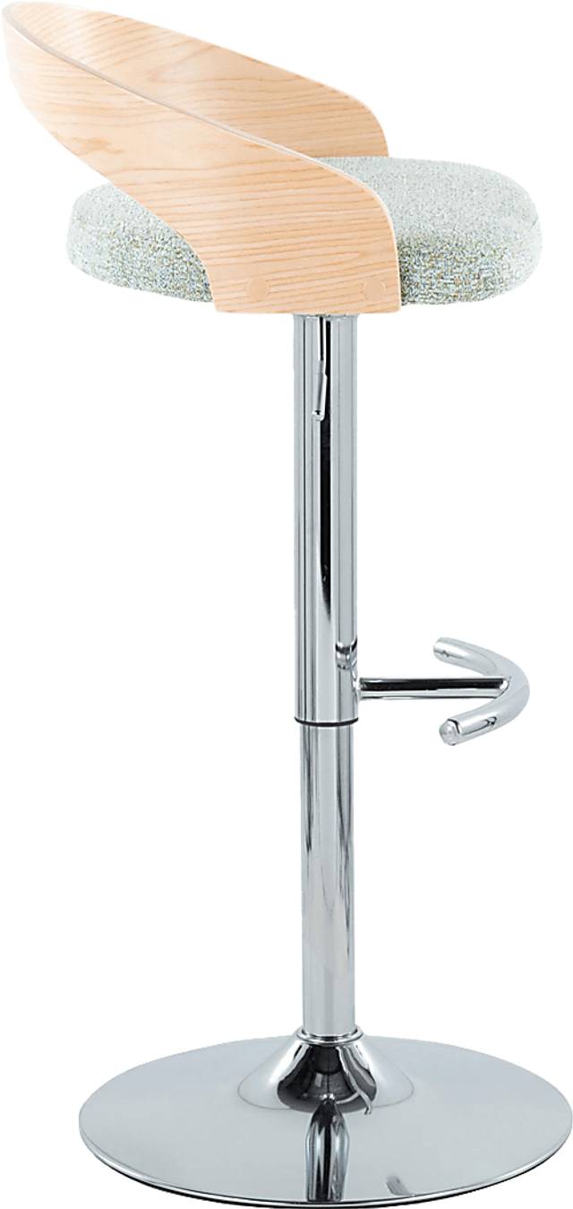 Zykan XIII Light Green Adjustable Barstool, Set of 2 - Thumbnail - Image 7