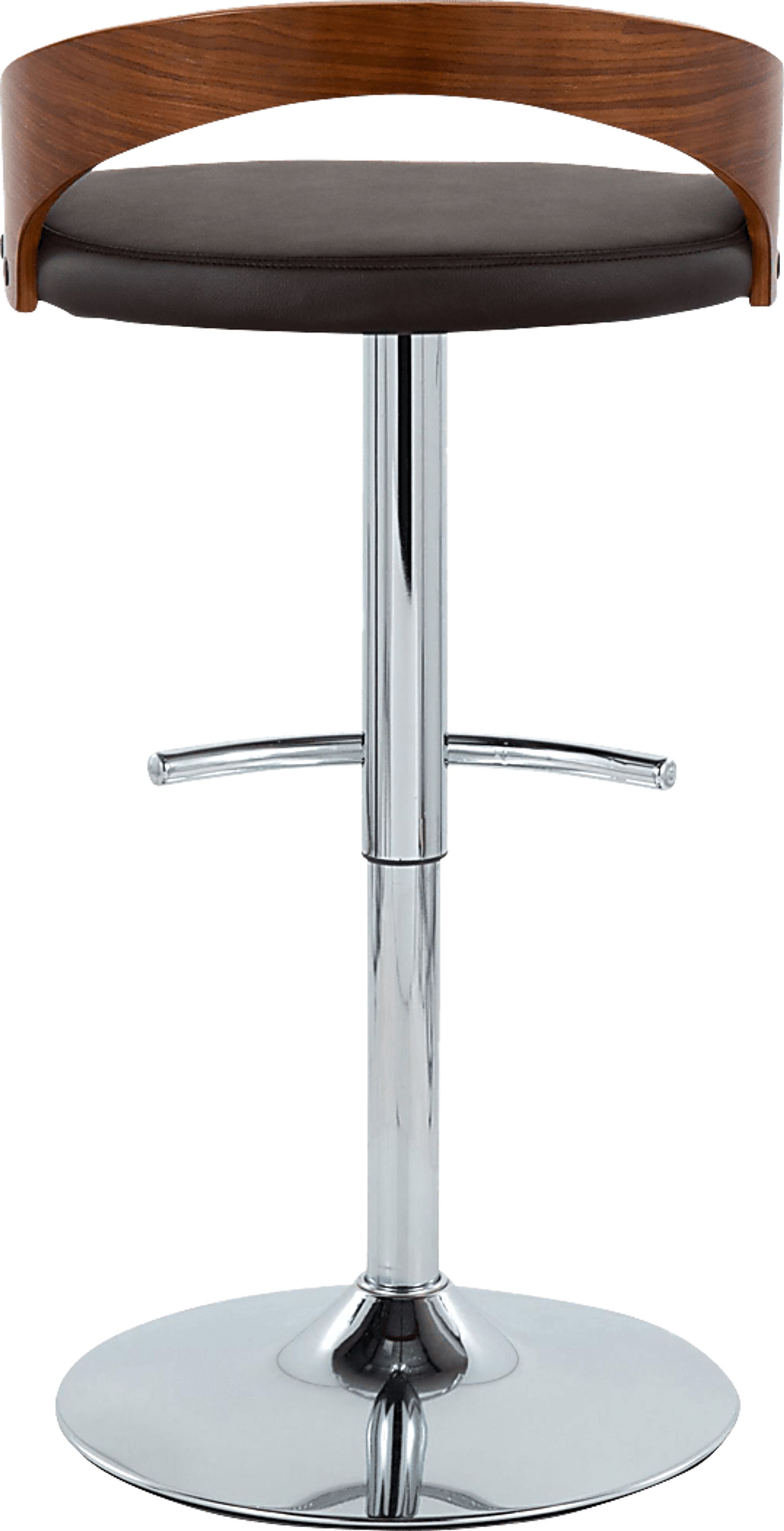 Zykan XXV Brown Adjustable Barstool, Set of 2 - Image 6