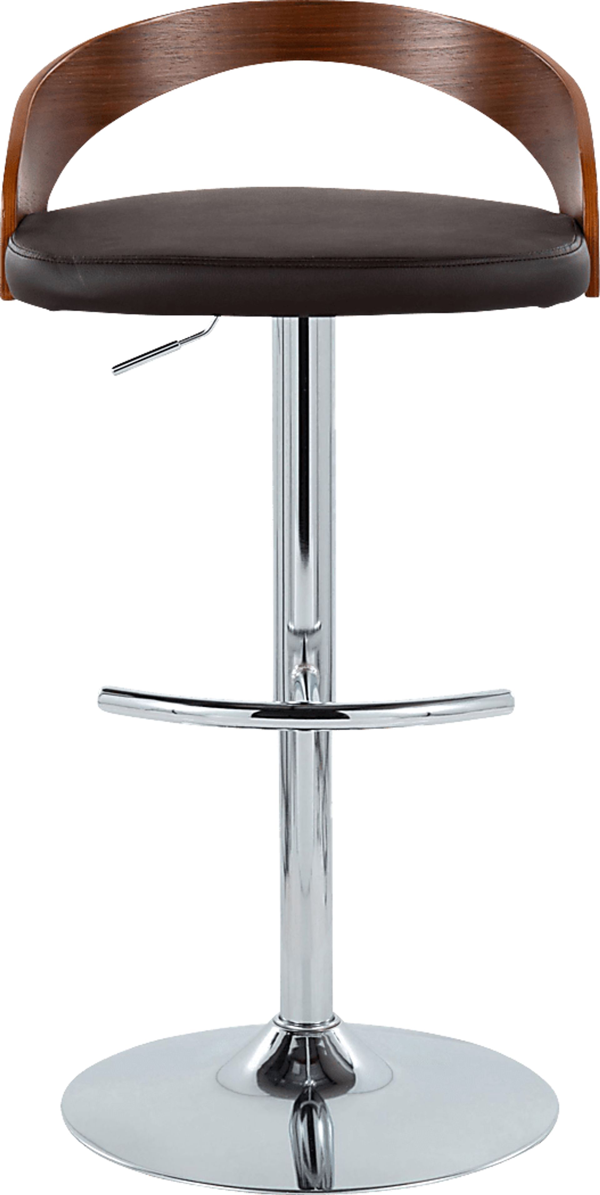 Zykan XXV Brown Adjustable Barstool, Set of 2 - Image 7