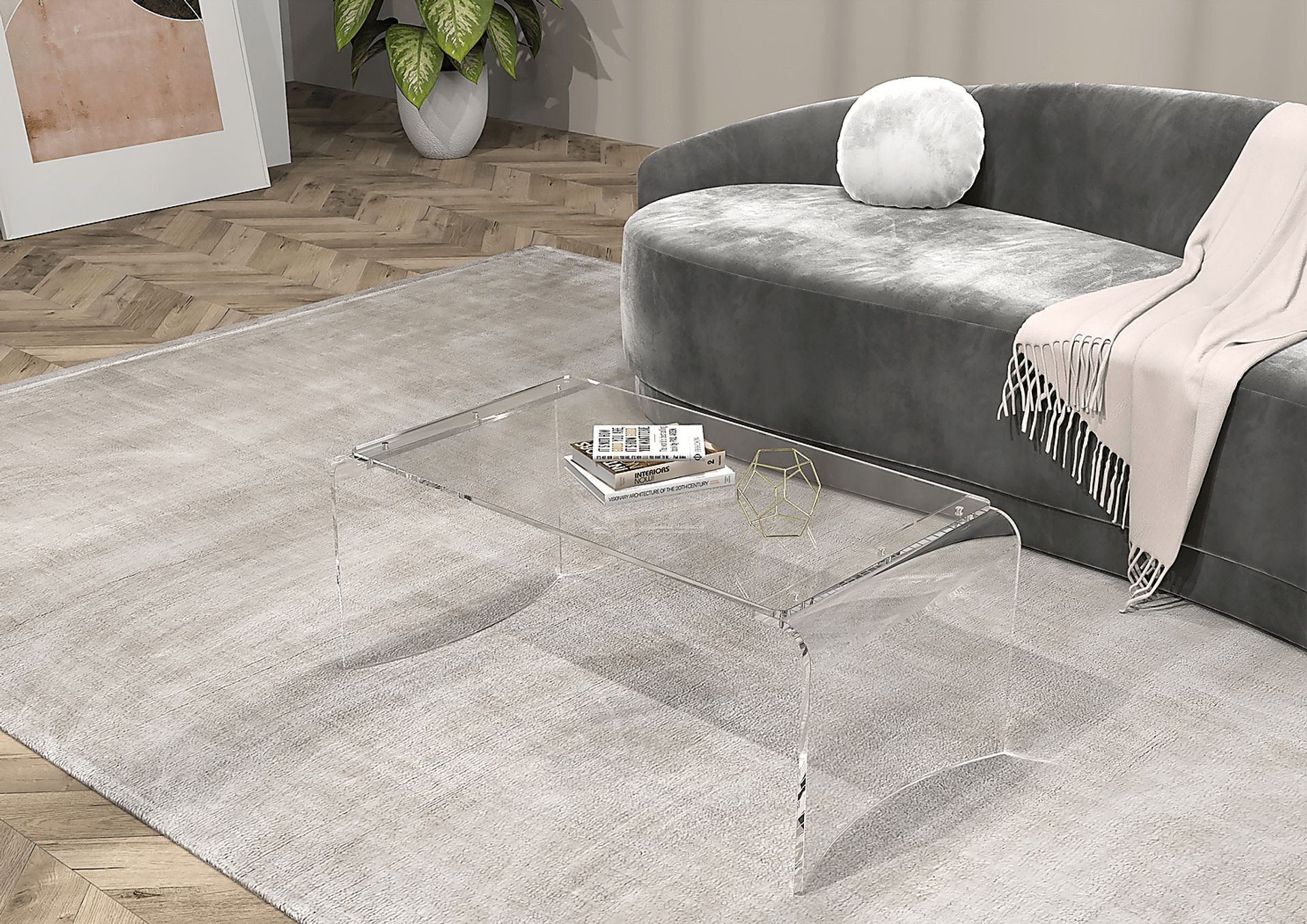 Zyma Clear Cocktail Table - Image 3