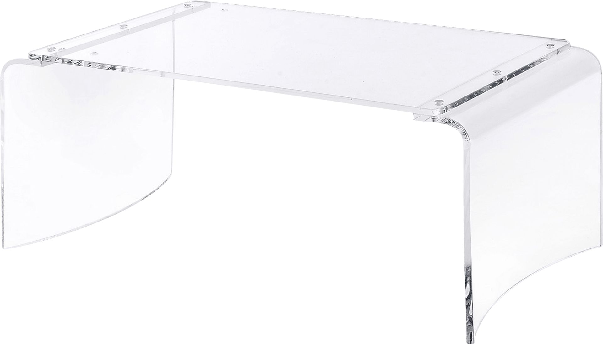 Zyma Clear Cocktail Table - Image 1