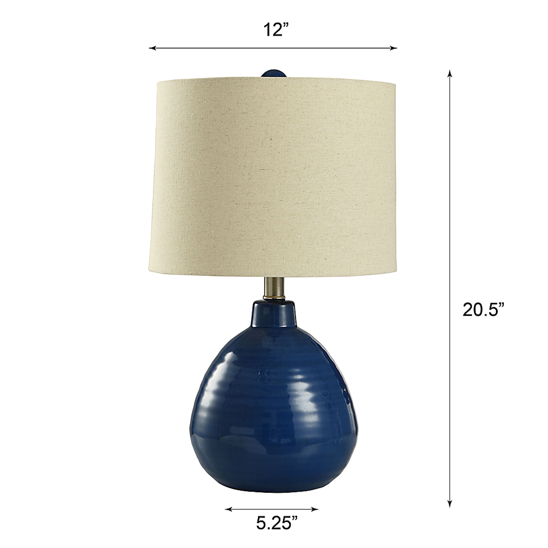 Zyre Blue Lamp - Image 3