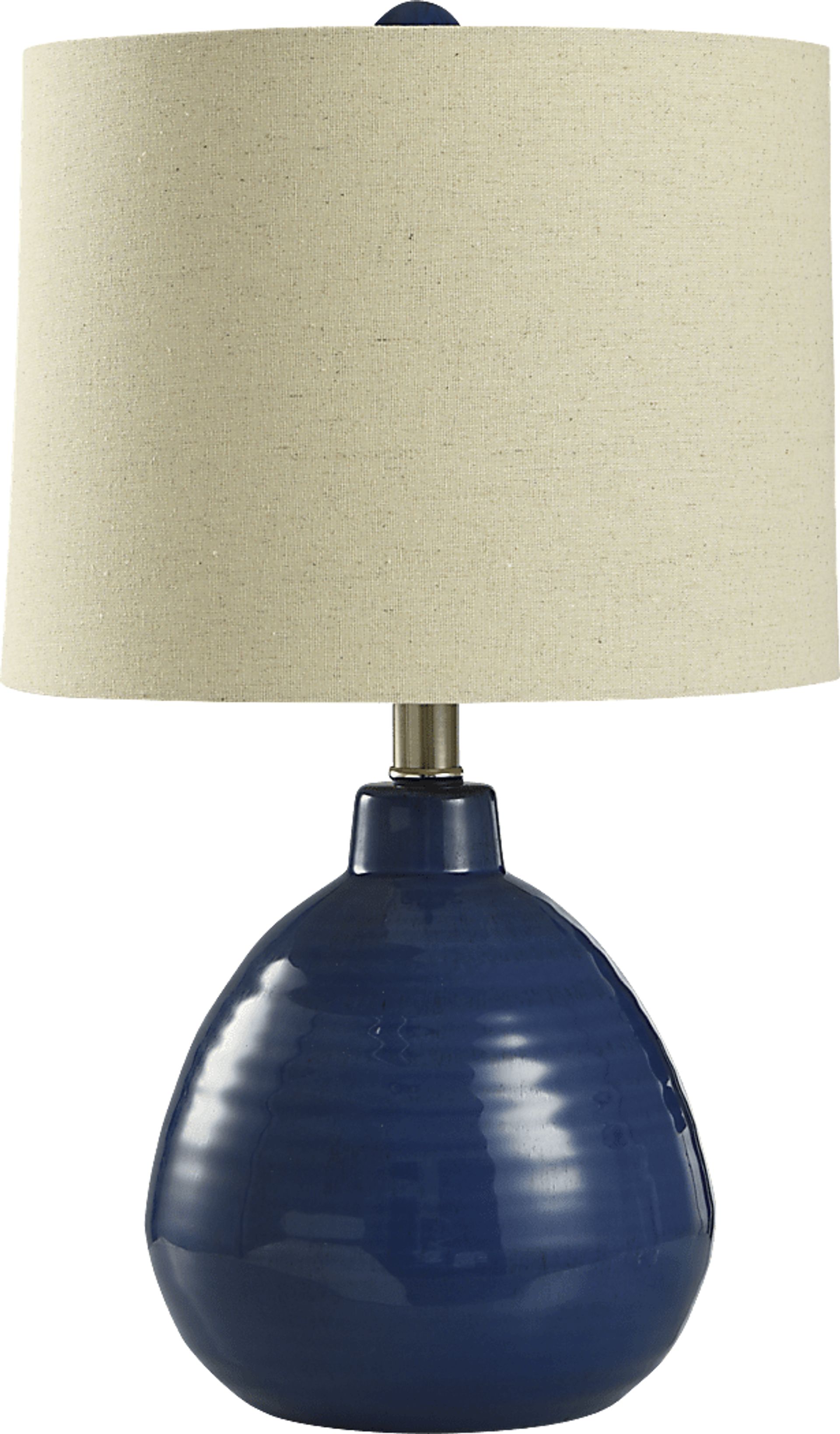 Zyre Blue Lamp - Image 1
