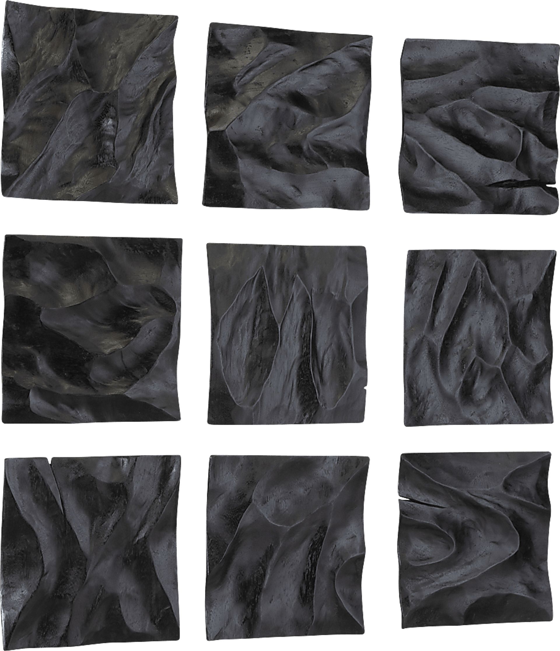 Zyros Black Wall Decor, Set of 9 - Image 4