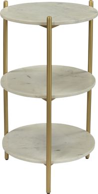 Ramera Gold Accent Table