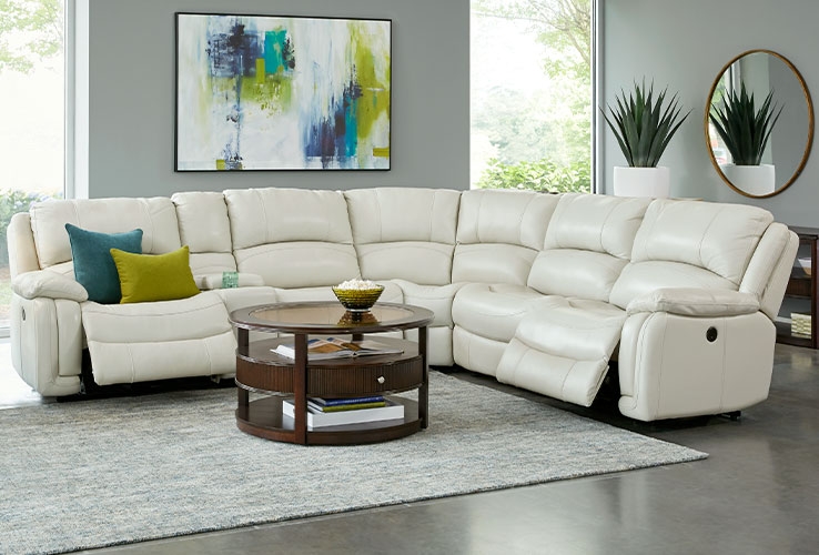 Reclining Leather Living Rooms
