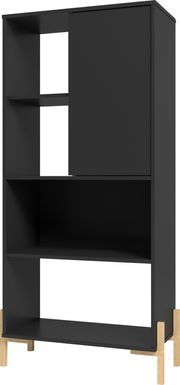 Ridgesmill Black Bookcase