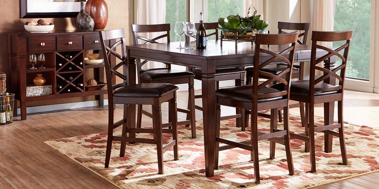 Counter Height Dining Room Table Sets, Tall Dining Room Table With Bench