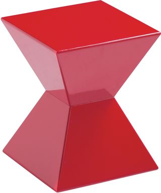 Rocco Red End Table