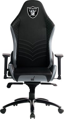 Roguelike NFL Oakland Raiders Gray Gaming Chair