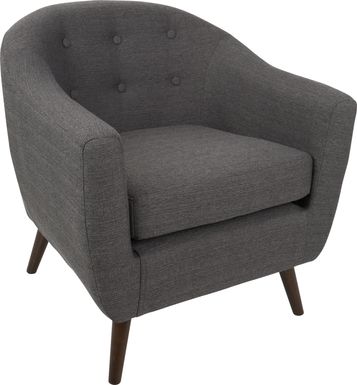 Rozelle Gray Accent Chair