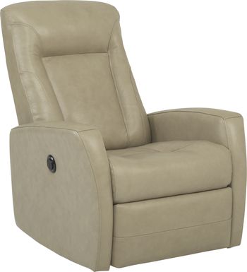 Gray Leather Recliner Chairs