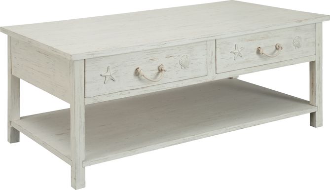 Russwood White Cocktail Table