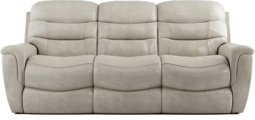 Sabella Stone Leather Power Reclining, Rooms To Go Leather Sofa Recliner