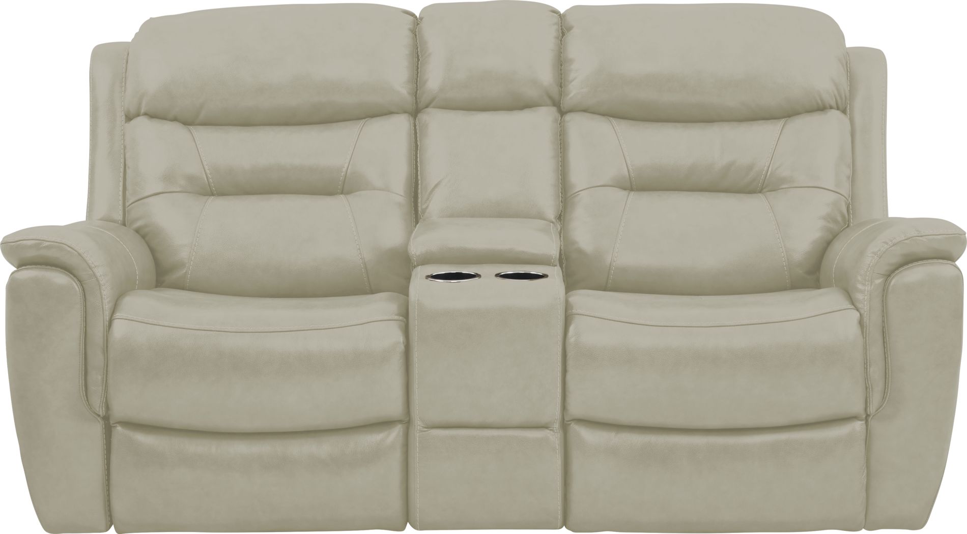 sabella stone leather power reclining sofa