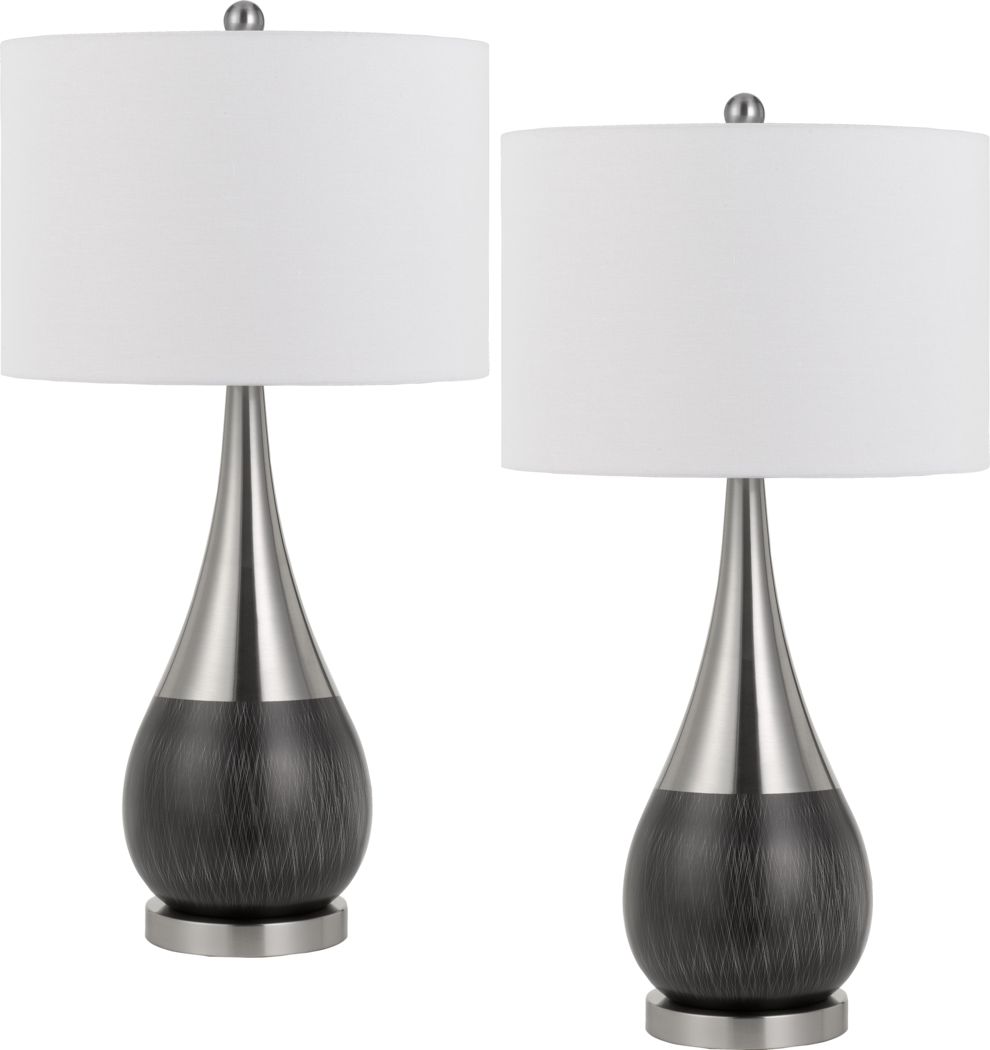hanging lights by bed