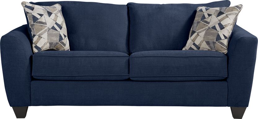 Contemporary Loveseat Sleepers, Capri Denim Sleeper Sofa